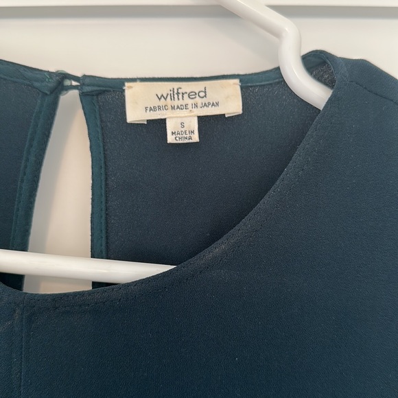 Wilfred Mytosis Dress- DARK TEAL BLUE - Picture 3 of 7